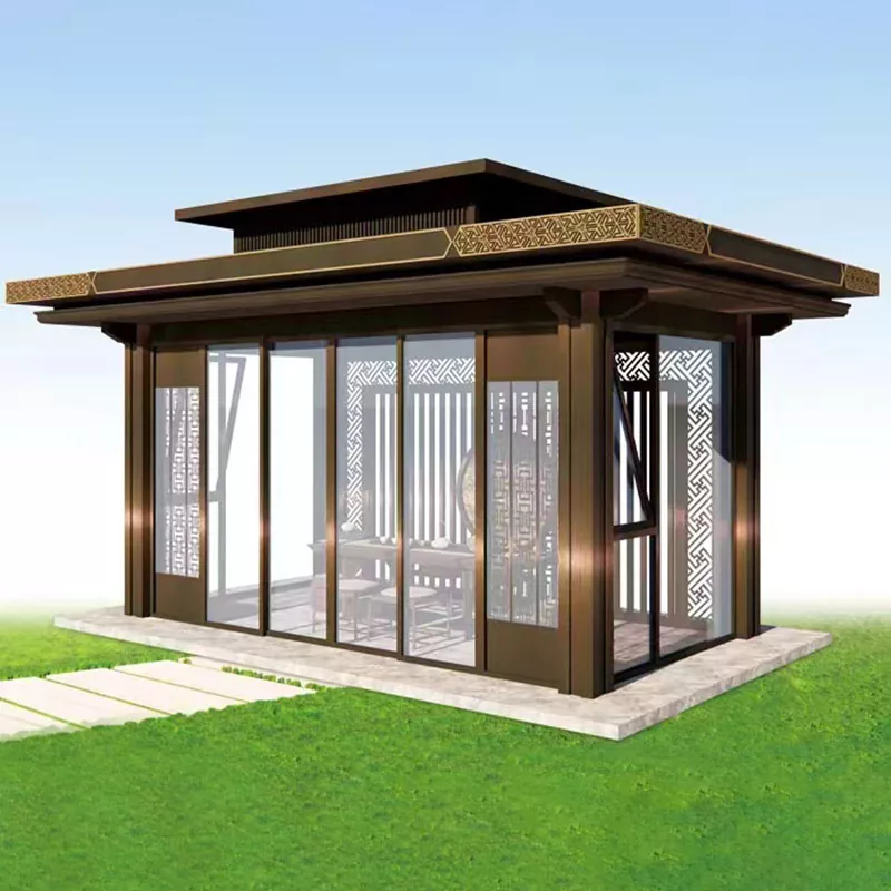 Çin üslubunda pavilyonlar