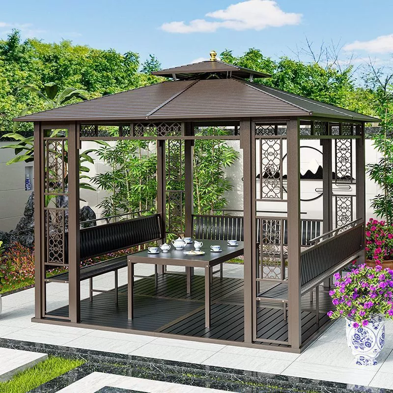 Lavabo ilə pavilyon