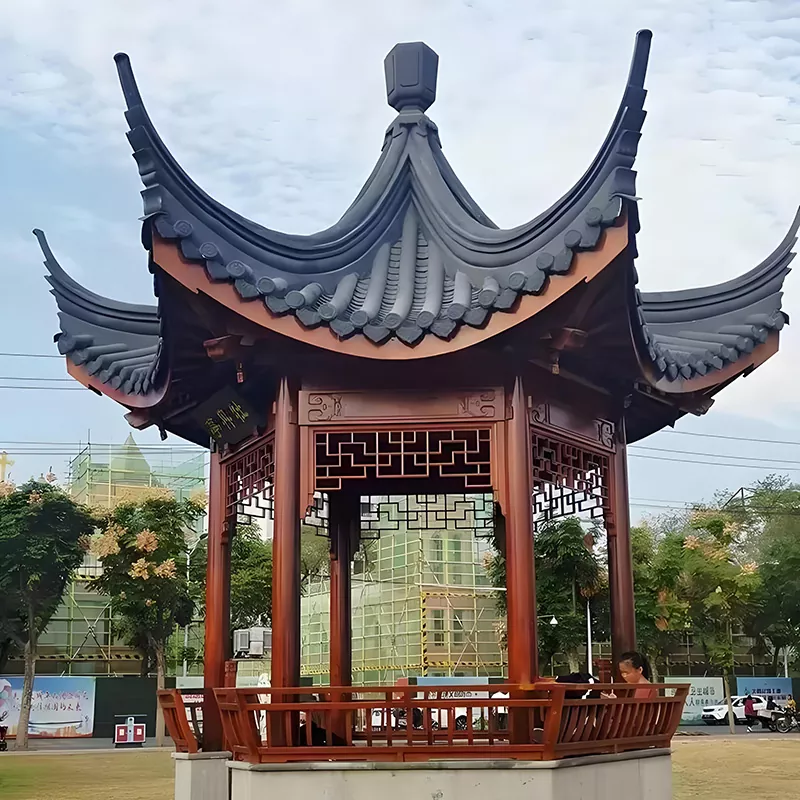 Huizhou tipli pavilyonlar